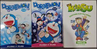 Doraemon and Mr Kiasu Everything also talk money