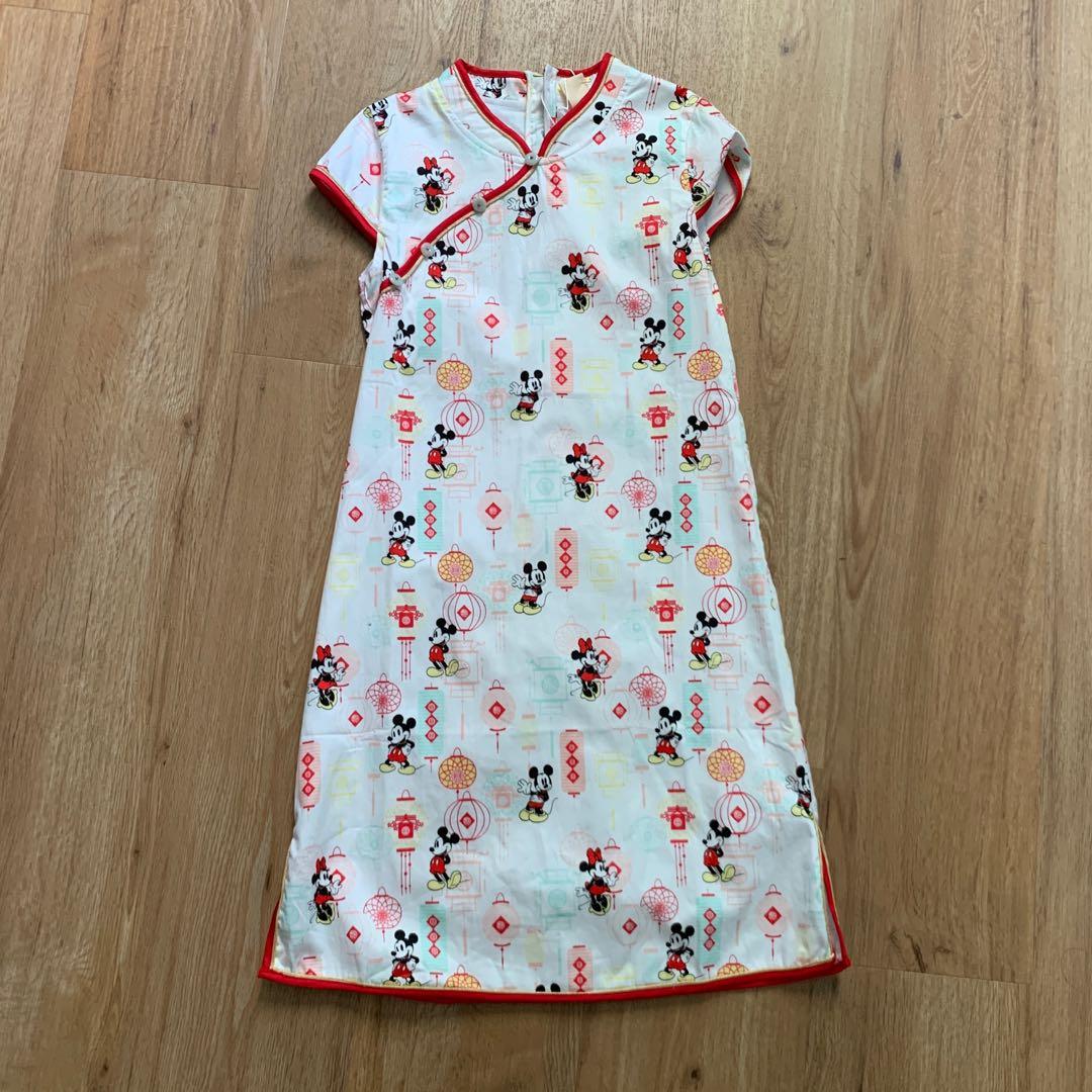 Elly Disney Cheongsam Dress cotton Babies Kids Babies Kids Fashion on Carousell