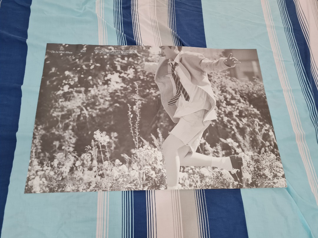 exo d.o empathy folded poster, Hobbies & Toys, Memorabilia