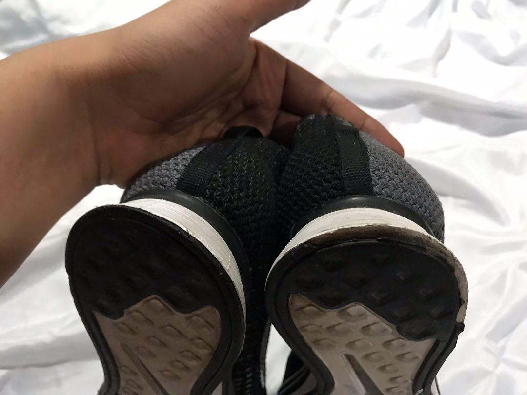 flyknit racer dark grey