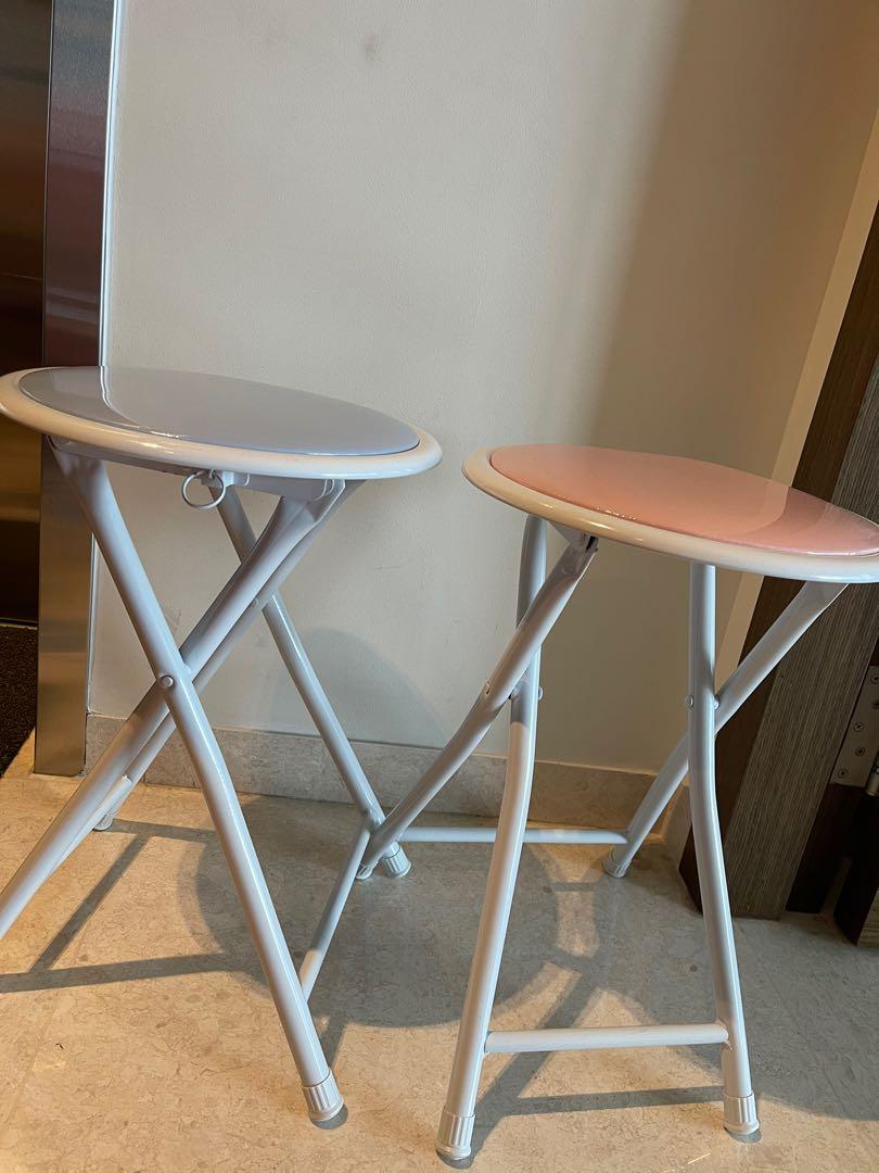 Foldable stool/ chair, Furniture & Home Living, Furniture, Chairs on