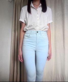 Forever 21 Light Blue Jeans (25")