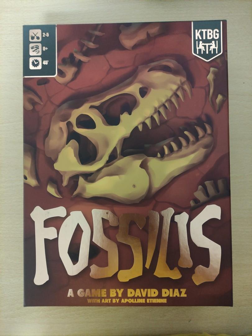 Fossilis (Kickstarter version) board game board game, Hobbies & Toys