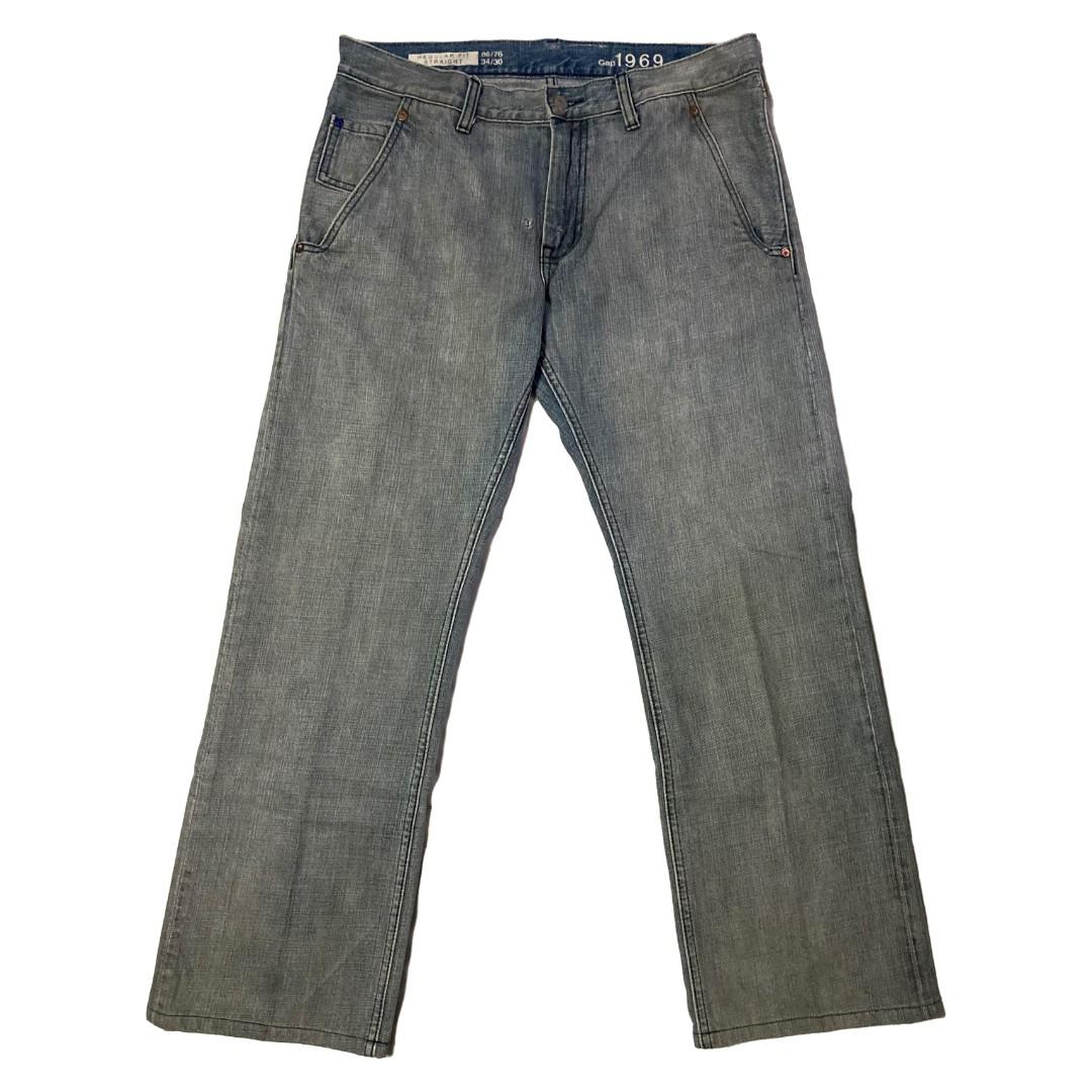 Gap 1969 Denim Light Washed, Fesyen 
