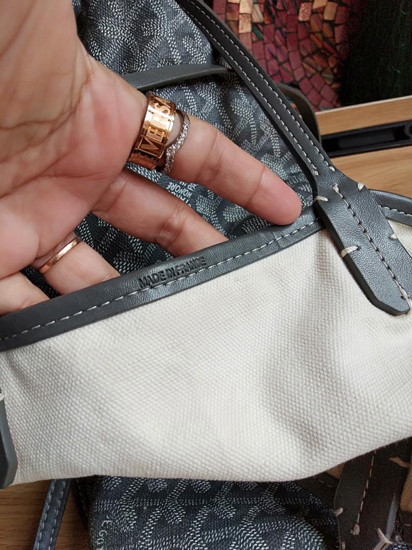 Restauración de una cartera Goyard /restoration of a Goyard handbag #g