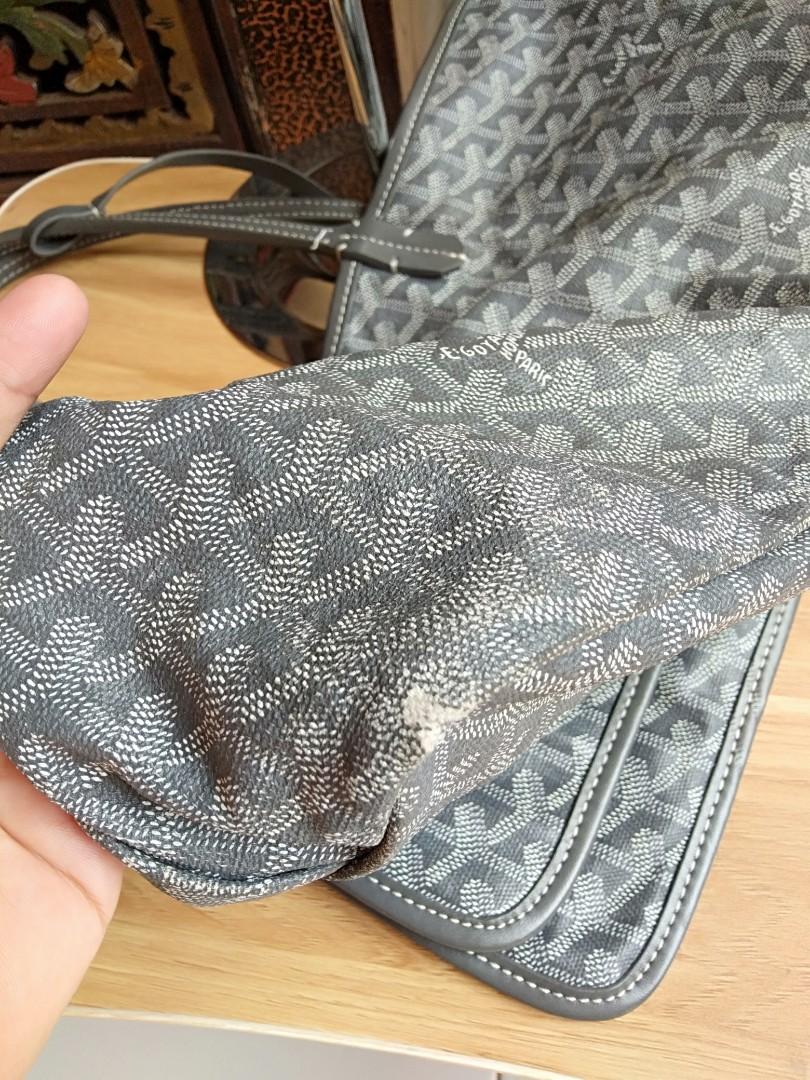 Restauración de una cartera Goyard /restoration of a Goyard handbag #g