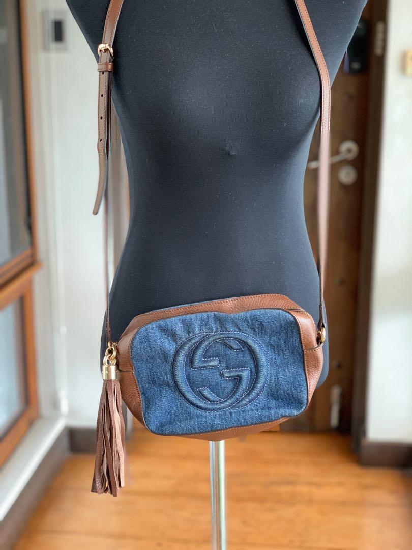 Gucci Soho Denim Crossbody (Category: Luxury Bags & Wallets) located in Quezon City. Submitted by alysstrade (Listing ID 1161263910, Image 2). Description: .