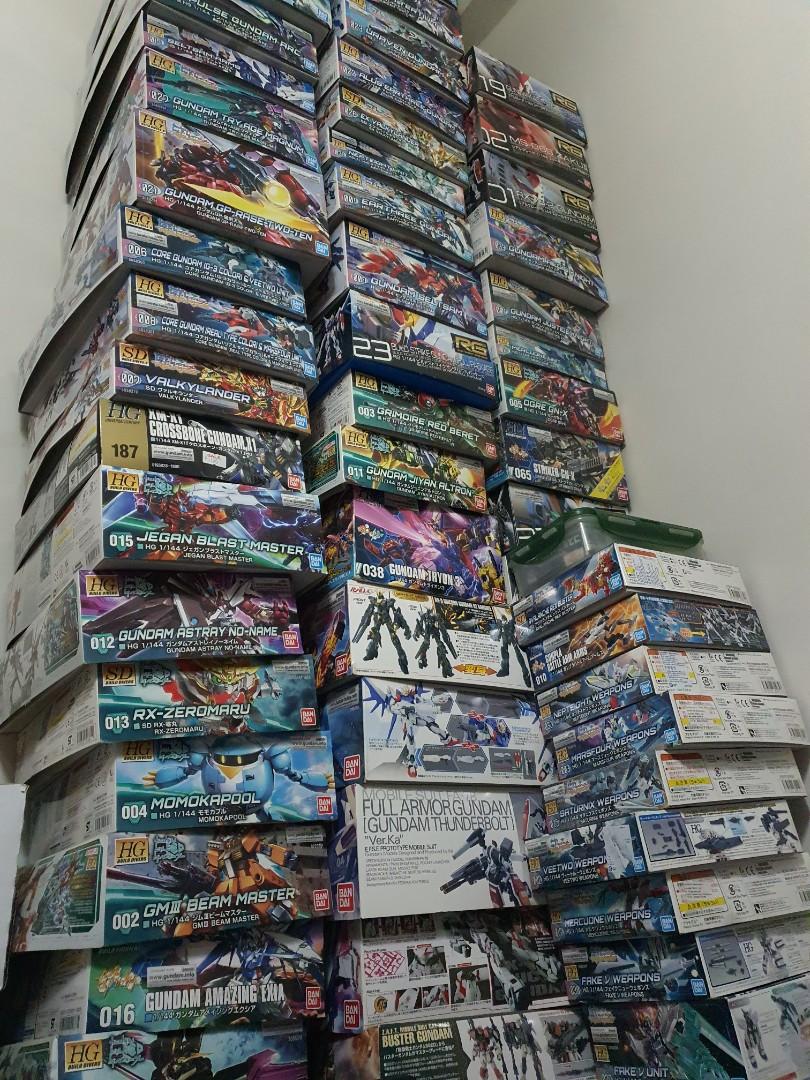 FREE Gundam gunpla runners, Hobbies & Toys, Toys & Games on Carousell