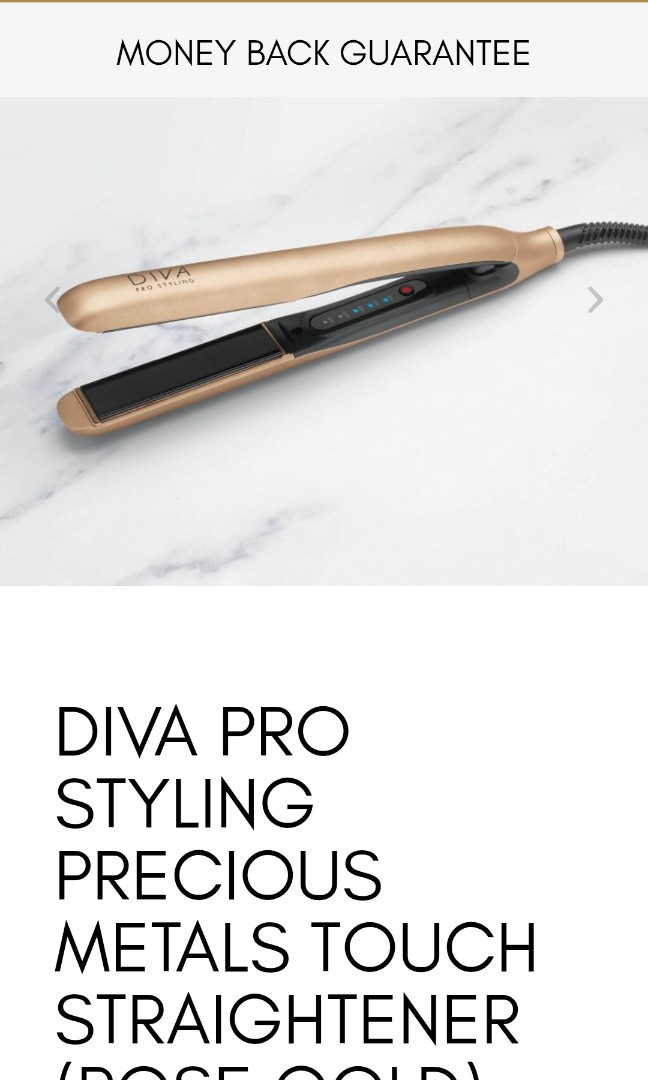 Diva pro styling deals rose gold