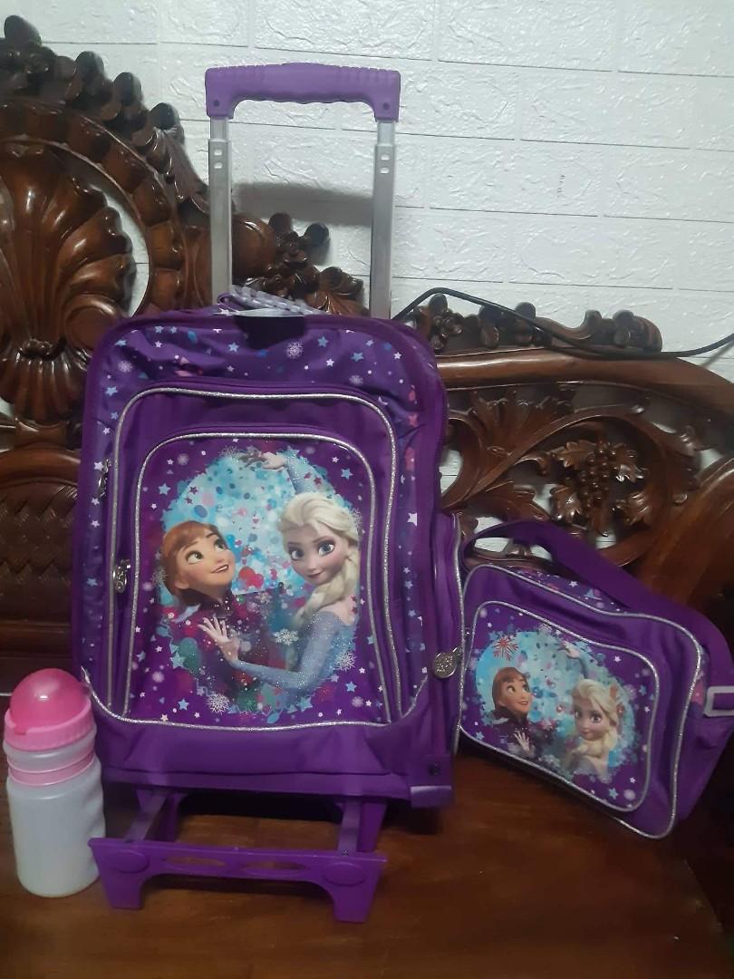 Heavy duty trolley school bag for girl, Babies & Kids, Babies & Kids