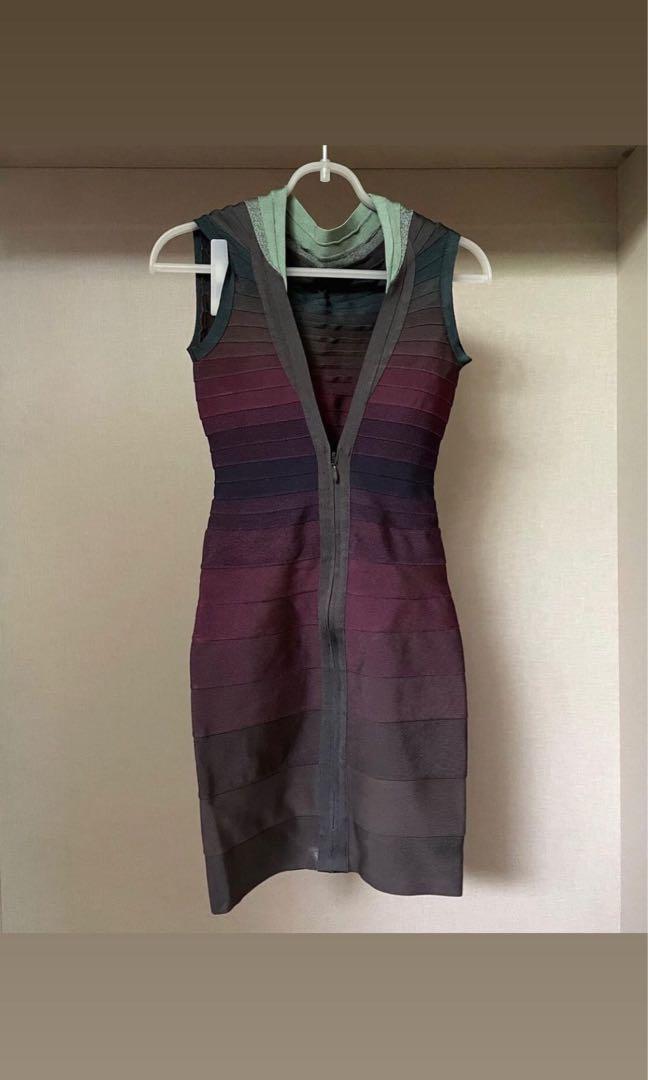 Herve leger sale ombre dress