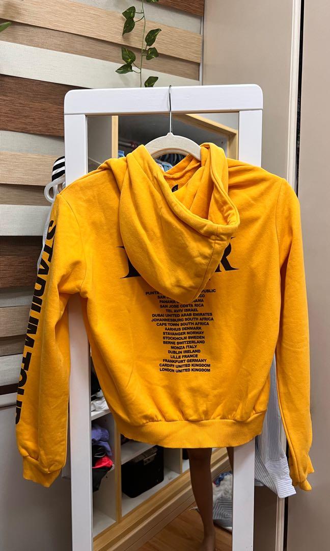 H&m justin deals bieber hoodie yellow