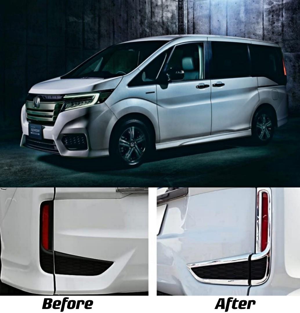 Honda Stepwagon RP Decorative Rear Fog Lamp Chrome Cover Auto