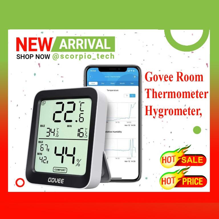 Found a $12 bluetooth enabled thermometer/hygrometer (Govee) and