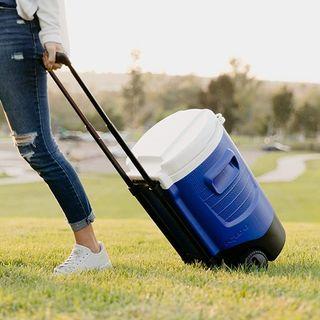 IGLOO Sport Roller Beverage Cooler | 5-Gallon | Majestic Blue