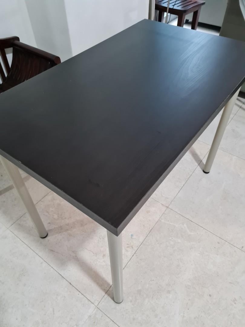 IKEA LINNMON desk 100×60cm, Furniture & Home Living, Furniture, Tables