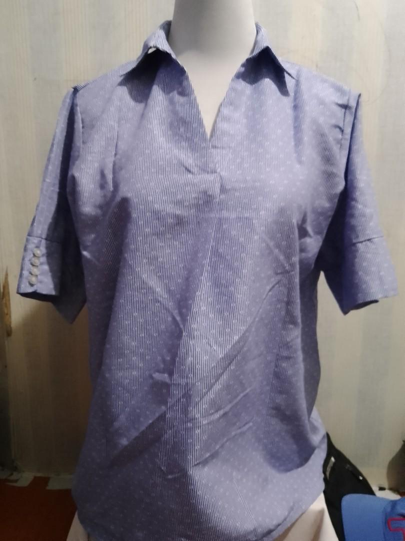 Juana Blue Polo (Category: Tshirts & Polo Shirts ) located in Caloocan City. Submitted by nerisaa (Listing ID 1161426566, Image 2). Description: fits to L to 2Xl.