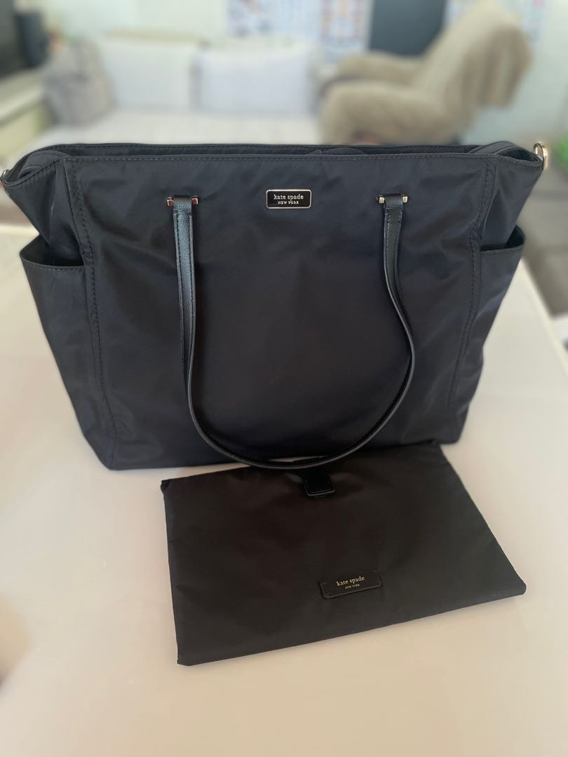 Kate Spade Diaper bag | Large | Black, Babies & Kids, Going Out, Diaper Bags  & Wetbags on Carousell