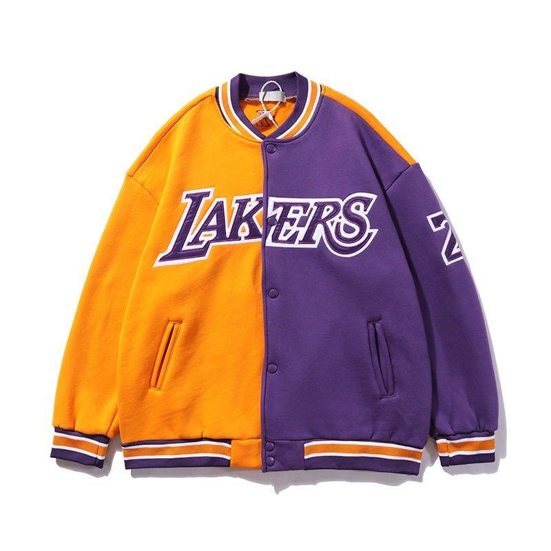Kobe Bryant Mamba Mentality Jacket NBA Lakers 24 Embroidery Pilot