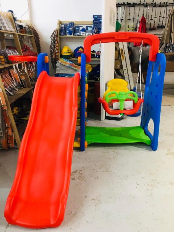 Kogan Kids Swing and Slide Basketball Activity Set, Babies & Kids