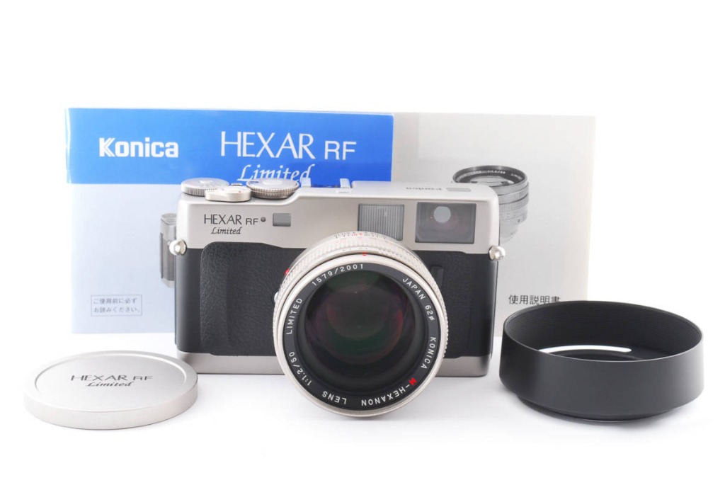 限量版Konica HEXAR RF Limited M-HEXANON 50mm F1.2 Limited 