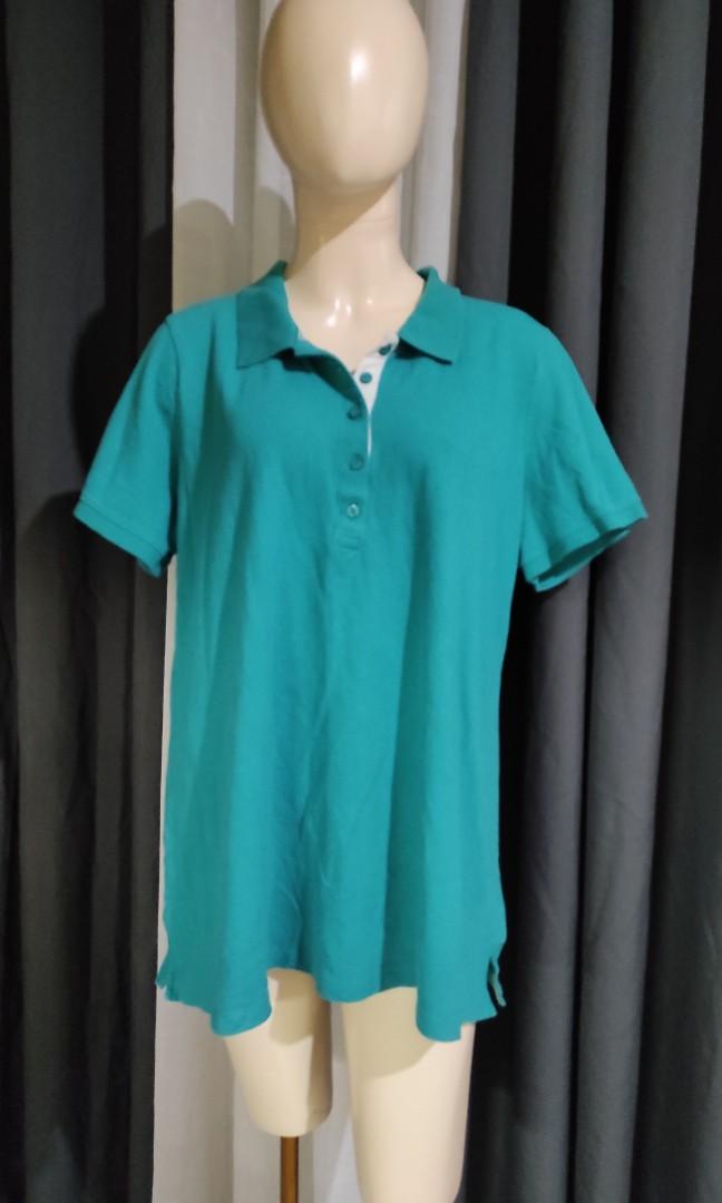 Laura Scott Polo collar plus size woman 