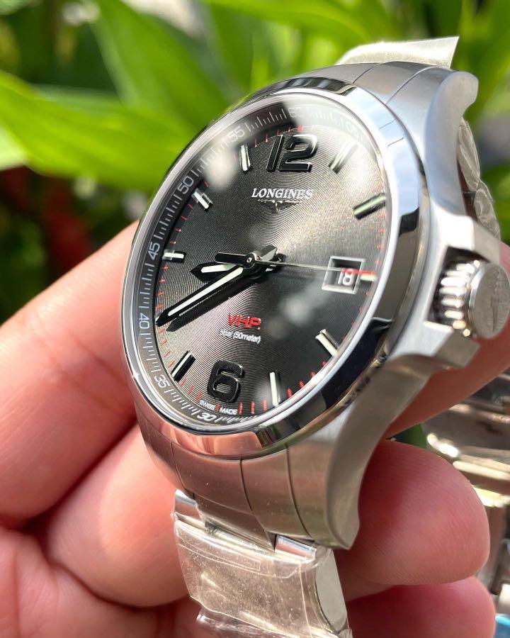 Longines Conquest V.H.P Men s Fashion Watches Accessories Watches on Carousell