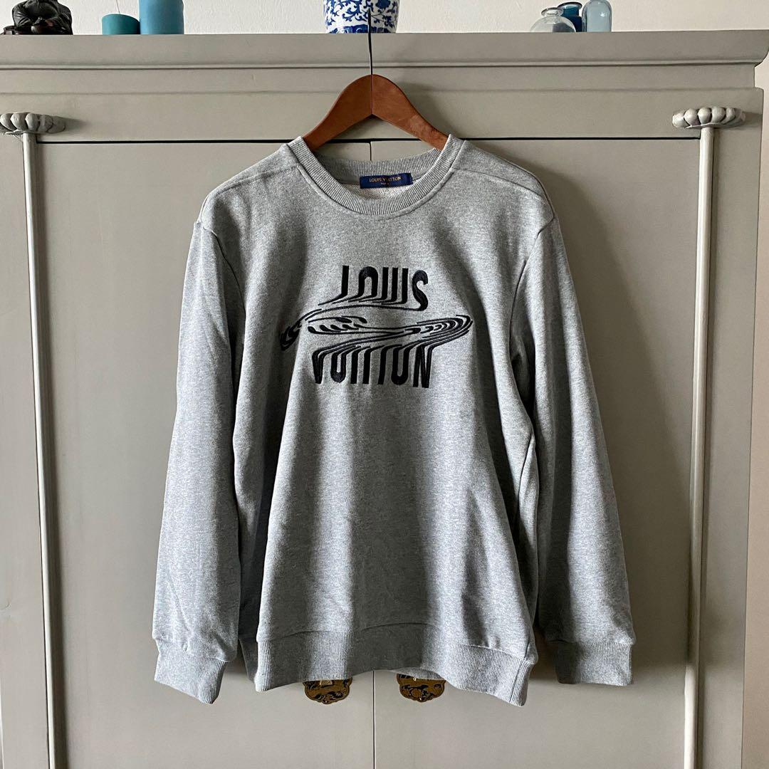 Louis vuitton store gray sweater