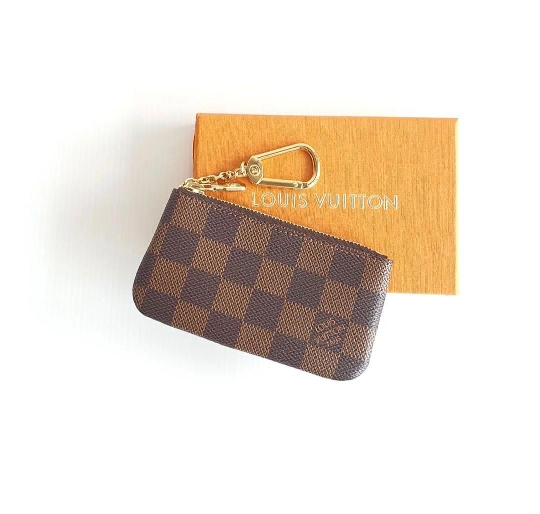 Louis Vuitton Key Pouch Damier Ebene Canvas Brown GHW