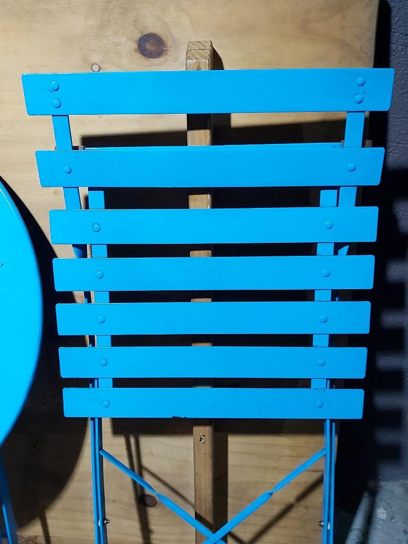 Metal outdoor/garden table & chairs,folding table,folding chair, coffee