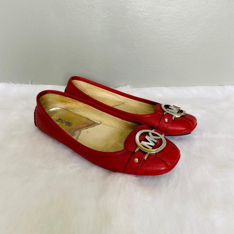 Mk red flats discount