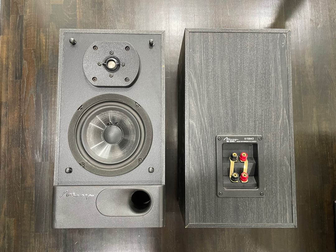 Mirage shop bookshelf speakers