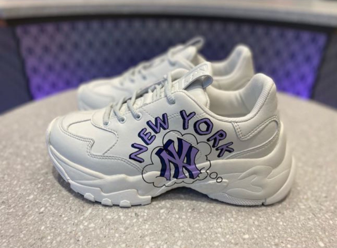 MLB x New York Yankees Baseball Big Ball Chunky A Shoe Fashion Sneakers