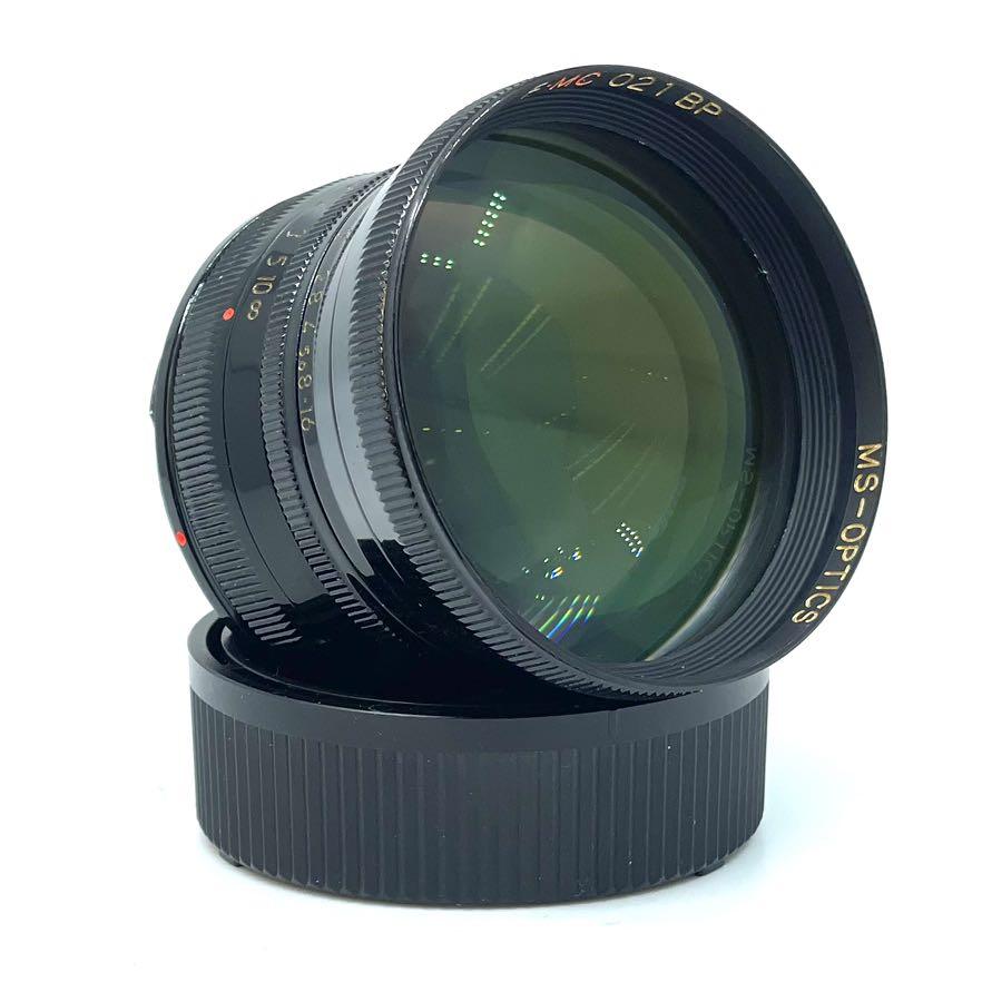 購入し宮崎光学　MS-OPTICS ISM 50mm F1.0 Black(M) レンズ(単焦点)