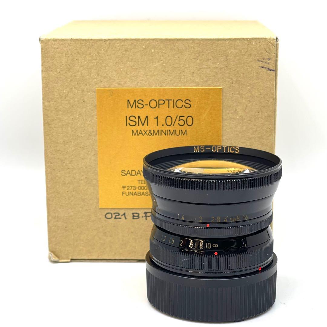 宮崎光学 MS-OPTICS ISM 50mm F1.0 Black(M) - レンズ(単焦点)