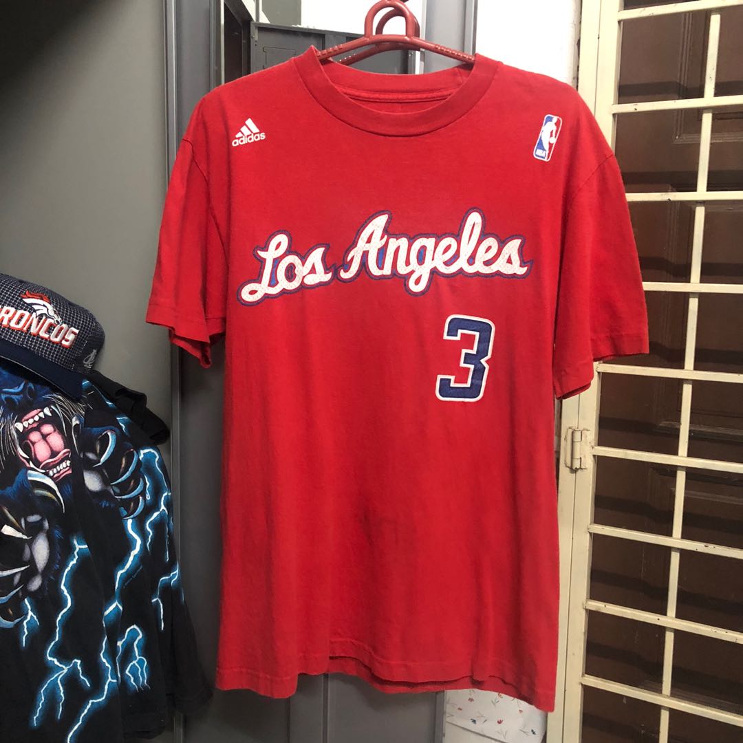 Adidas LA Clippers t-shirt Size M 19.5 inch pit 2 pit Very good