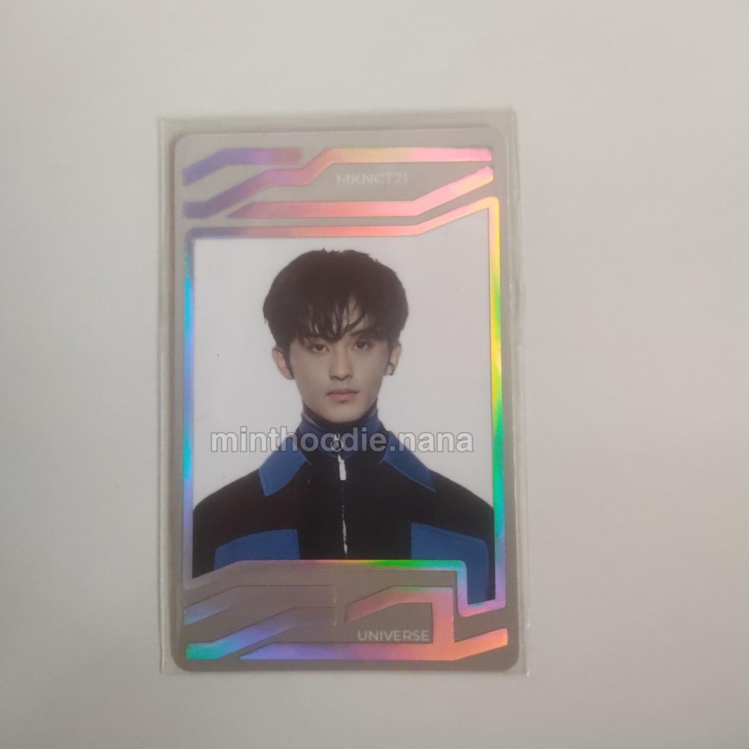 NCT MARK SUC SPECIAL UNIVERSE CARD FANMADE REPLICARD, Hobbies