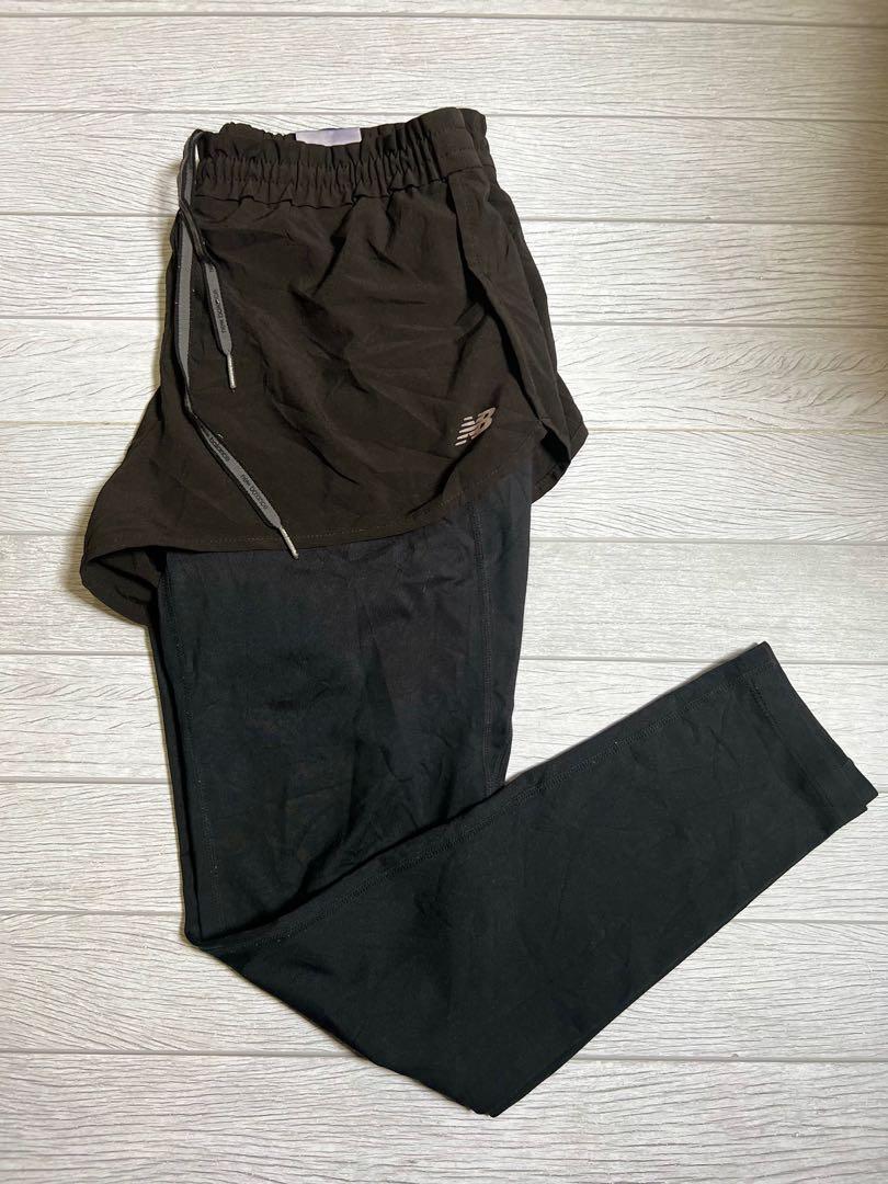 New Balance leggings + short, Olah Raga 