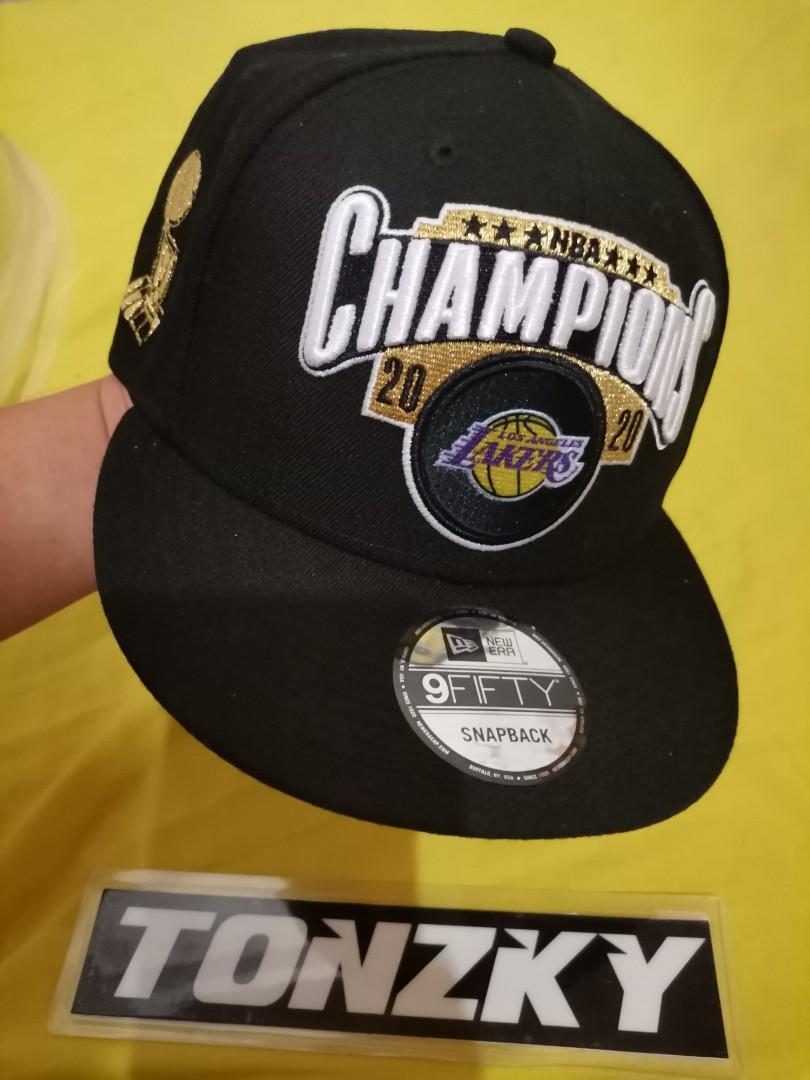 2020 lakers hat top