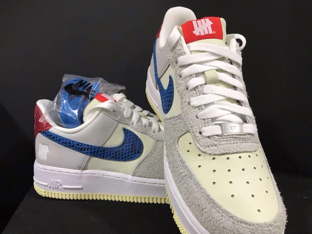 Nike AIR FORCE 1 LOW Undefeated 5 On It US6 250 Women s