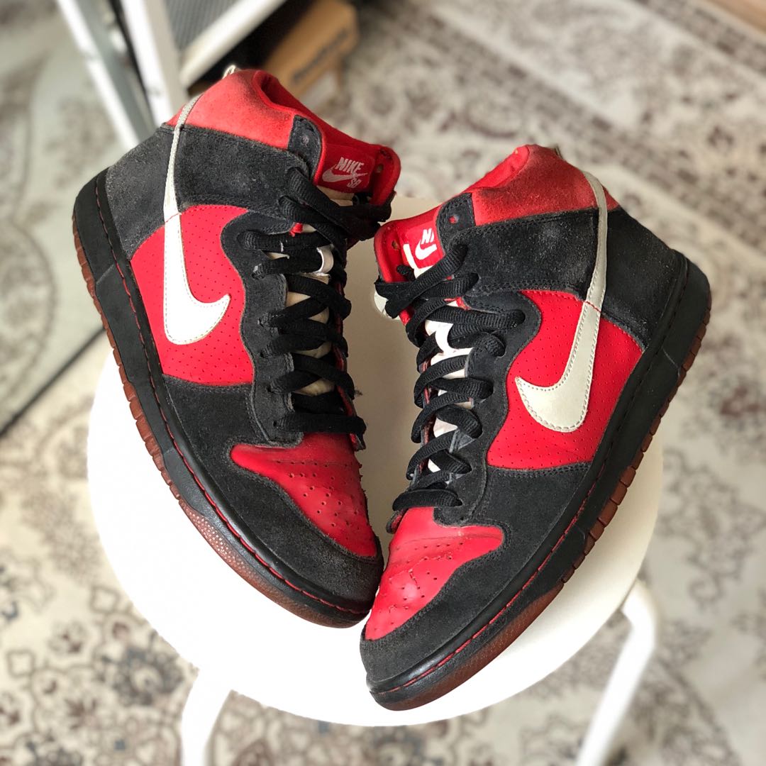 Nike Dunk High Pro SB 'Sport Red