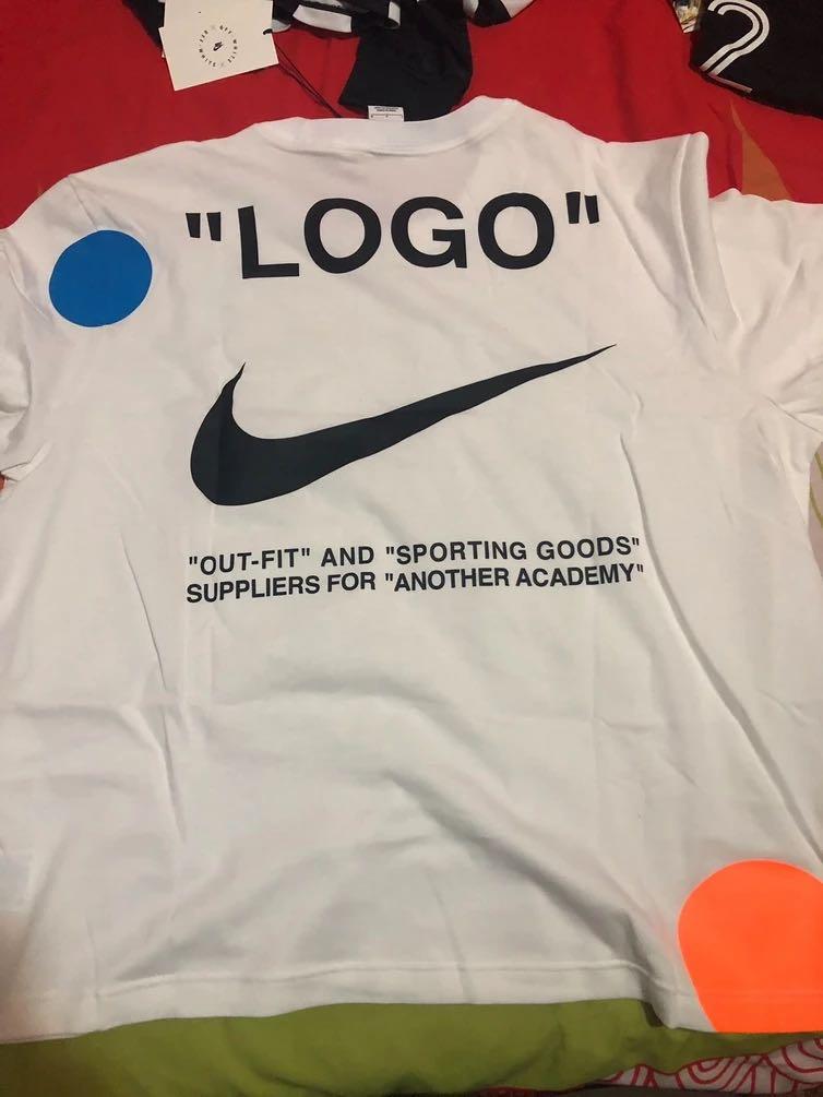 Nikelab x off-white 2025 mercurial nrg x tee-shirt