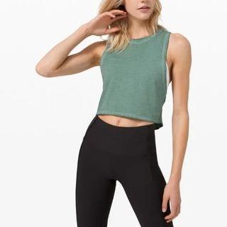 NWT! Lululemon 'Cut Back Crop Tank'
