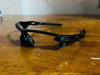 Oakley radarlock black polish frame