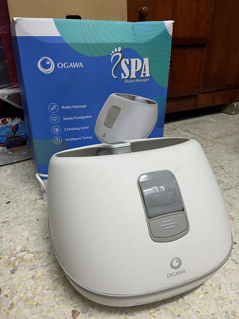 Ogawa ispa steam foot discount massager