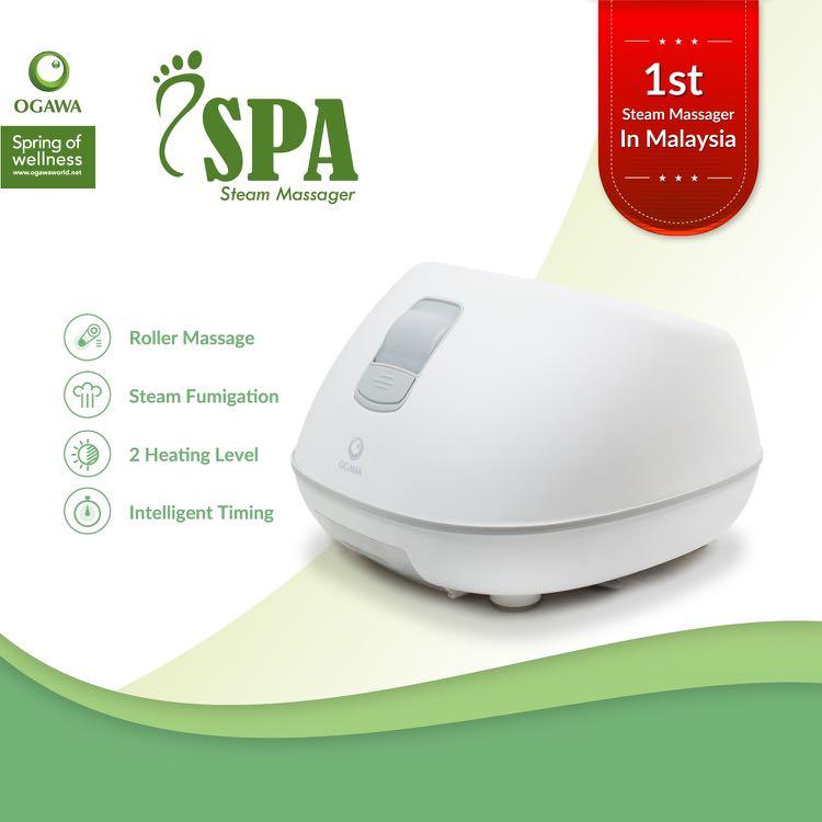 Ogawa ispa steam foot discount massager