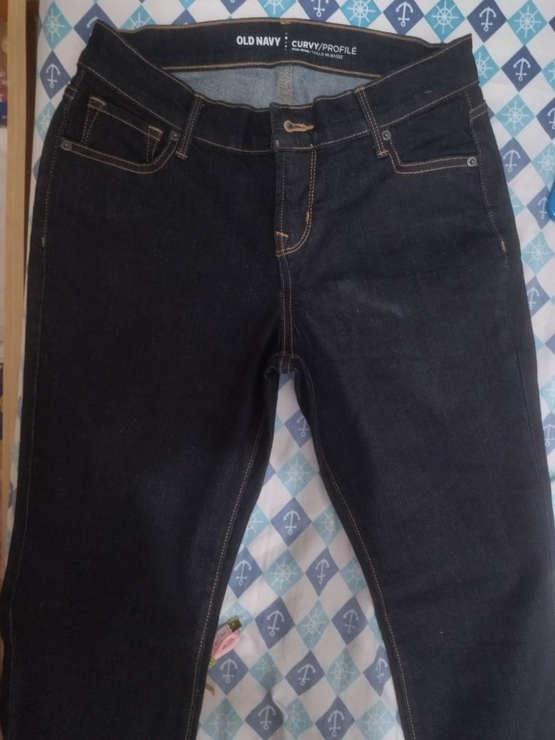 Curvy profile old navy hotsell jeans