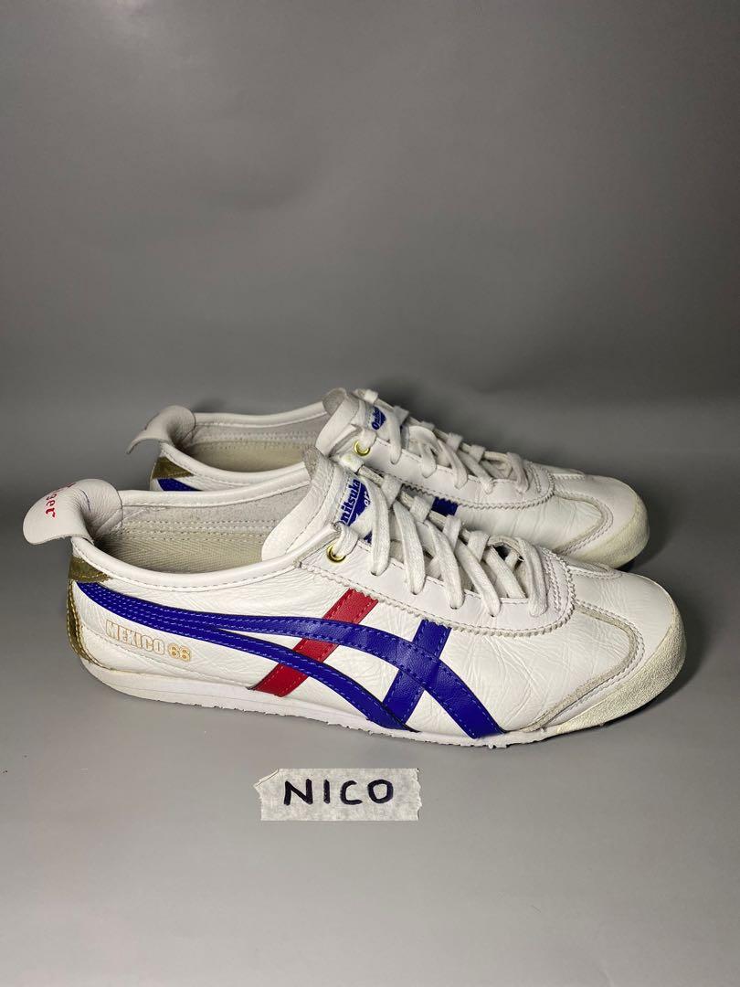 Mexico 66 white dark hot sale blue