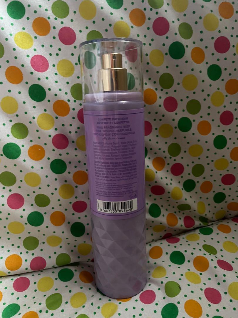 Original Bath and Body Works Fragrance Mist Perfume (Confetti Daydream