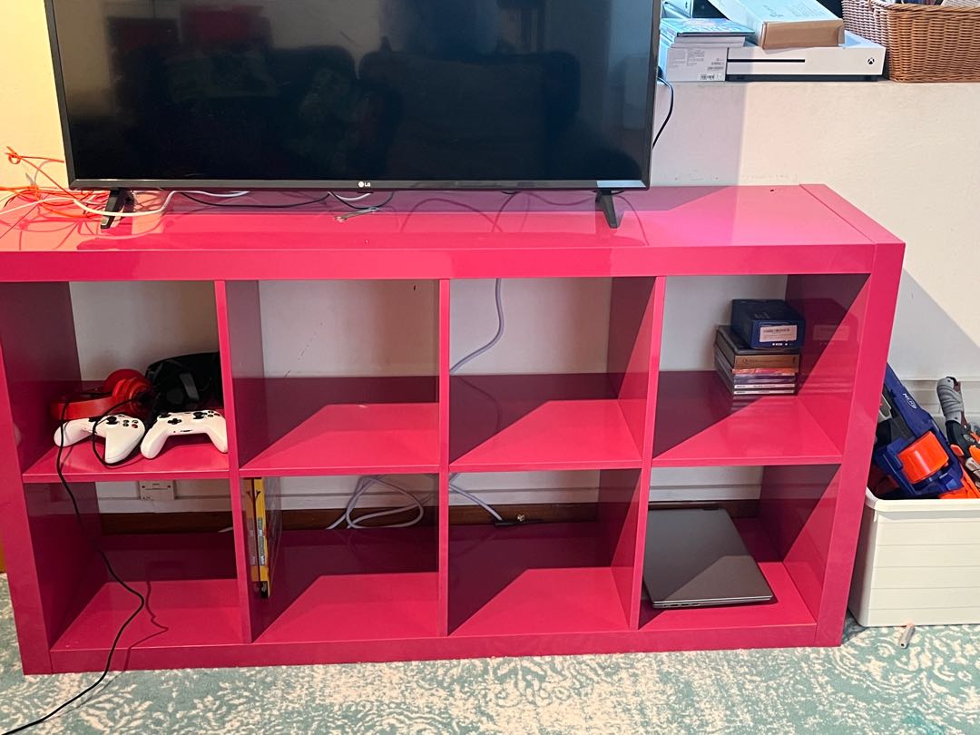 Pink tv stand ikea cheap